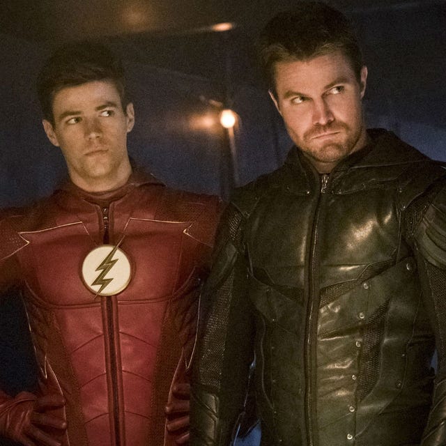 barry allen and oliver queen in arrow