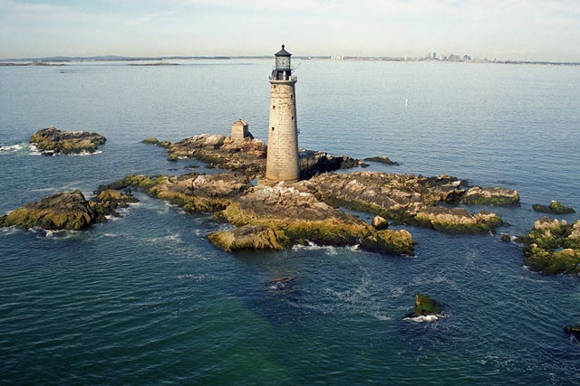 Graves Lighthouse, Boston Harbor, Massachusetts graves lighthouse, boston harbor, massachusetts