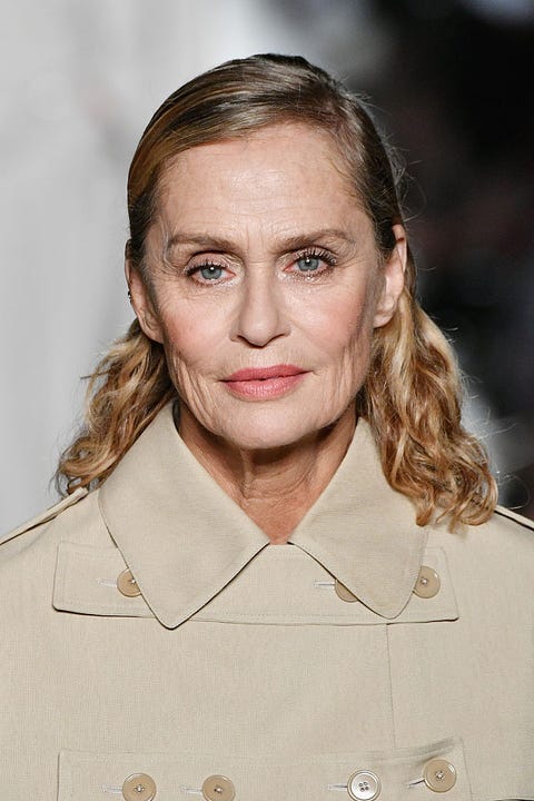 gray hair color ideas lauren hutton