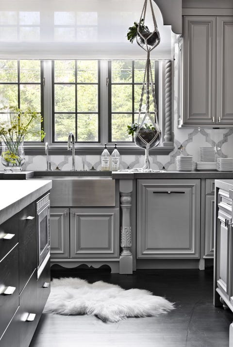 32 Best Gray Kitchen Ideas Photos Of Modern Gray Kitchen