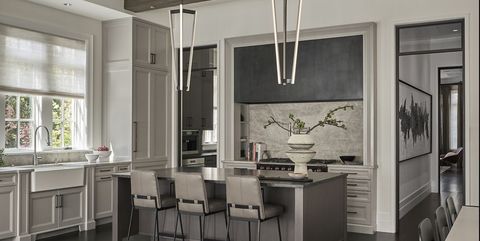 Gray Kitchen Cabinets, What Color Cabinets Go With Dark Grey Countertops