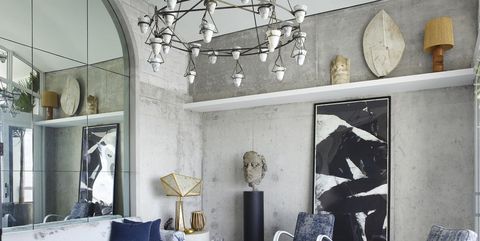 Featured image of post Blush Gold And Black Living Room / This living room from elle espana is a great example of why you shouldn&#039;t neglect your ceilings.