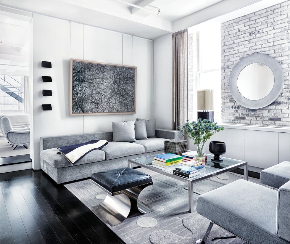 Featured image of post Modern Grey And White Living Room Ideas / It&#039;s on the wall and the flooring.