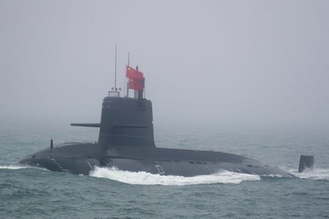 Chinese Navy Type 093A "Yuan" conventionally powered submarine. China will reportedly build 28 Type 093As.