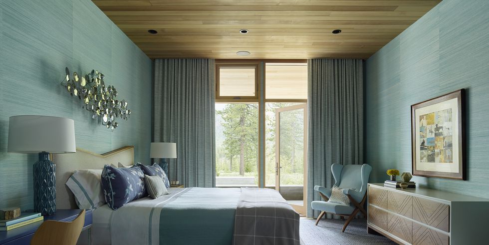 bedroom mint ceiling walls wood furniture decor bed designs interior decorate inspiration inviting millman matthew