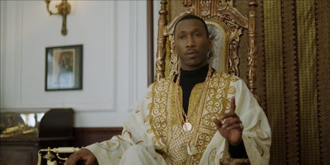 Mahershala as Don Shirley in Green Book Mahershala as Don Shirley in Green Book