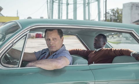 Viggo Mortensen y Mahershala Ali en "Green Book"