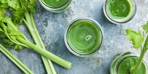 Green celery smoothie Green celery smoothie