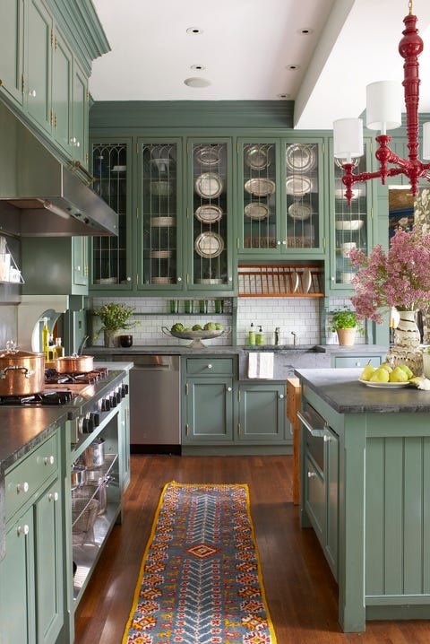 31 Green Kitchen Design Ideas Paint Colors For Green Kitchens