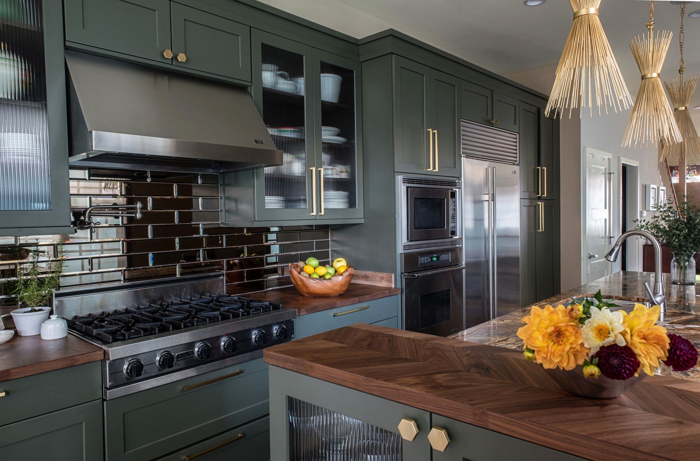 Jade Green Kitchen Cabinets