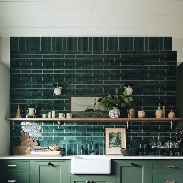 18 Best Green Kitchen Cabinet Ideas