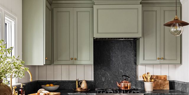 15 Best Green Kitchen Cabinet Ideas Top Paint Colors For Kitchens - Dulux Sage Green Kitchen Paint Colors