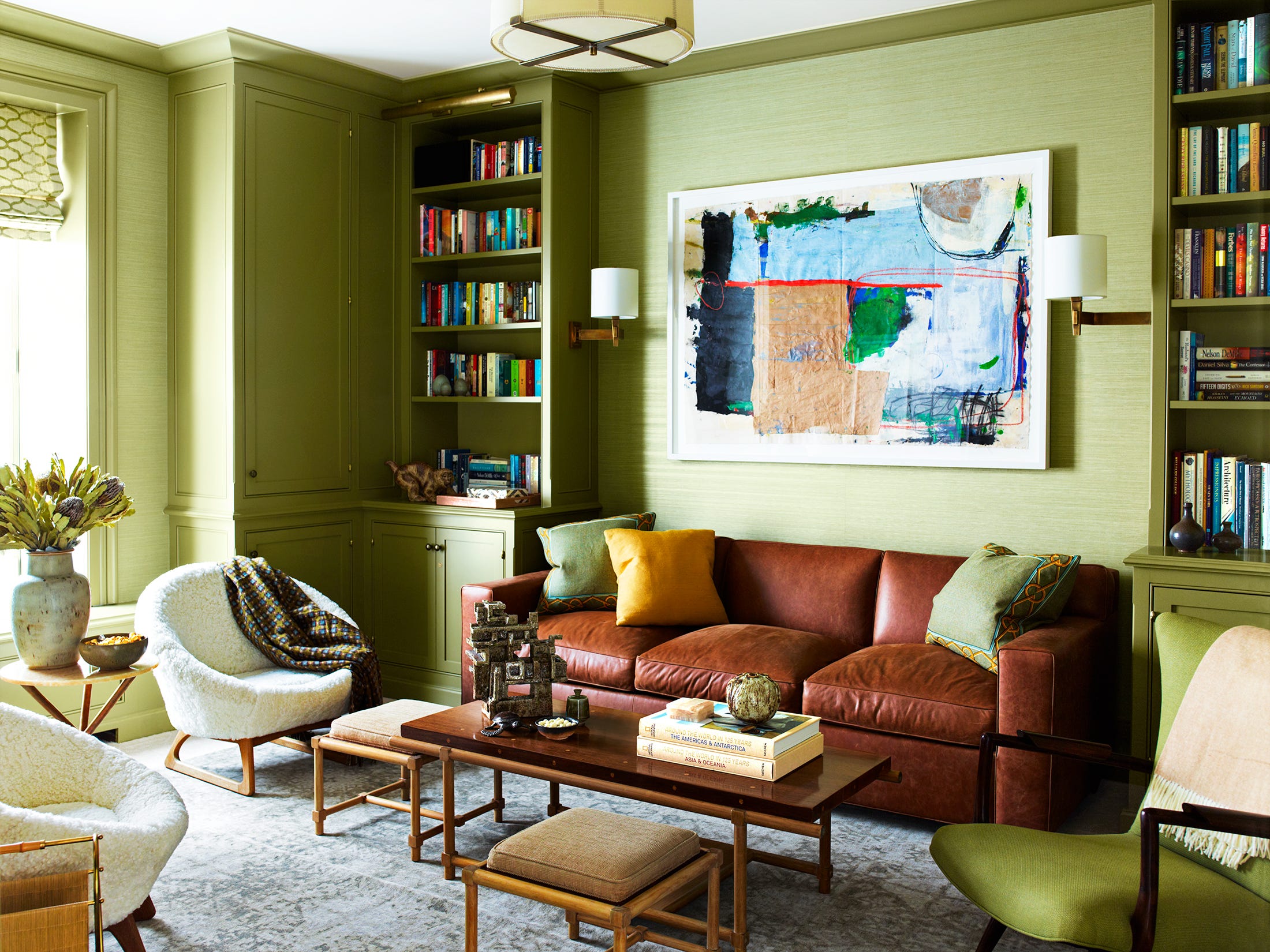 Painting Ideas For Living Room With Green Furniture And Www resnooze