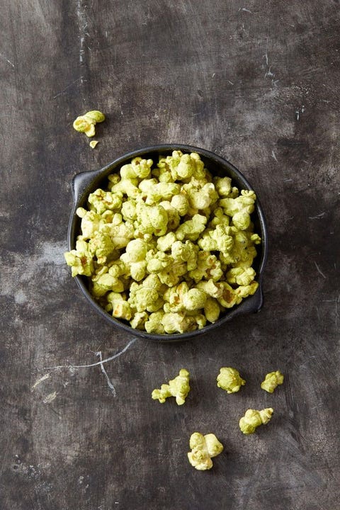 matcha popcorn