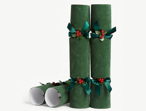 Luxury Christmas Crackers - Selfridges Selling Velvet Christmas Crackers