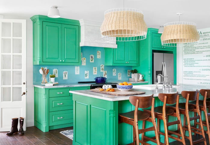 What Color Go With Green Bedroom Walls Paint Kitchens Www 