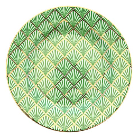 Plato con detalles art deco plato con detalles art deco