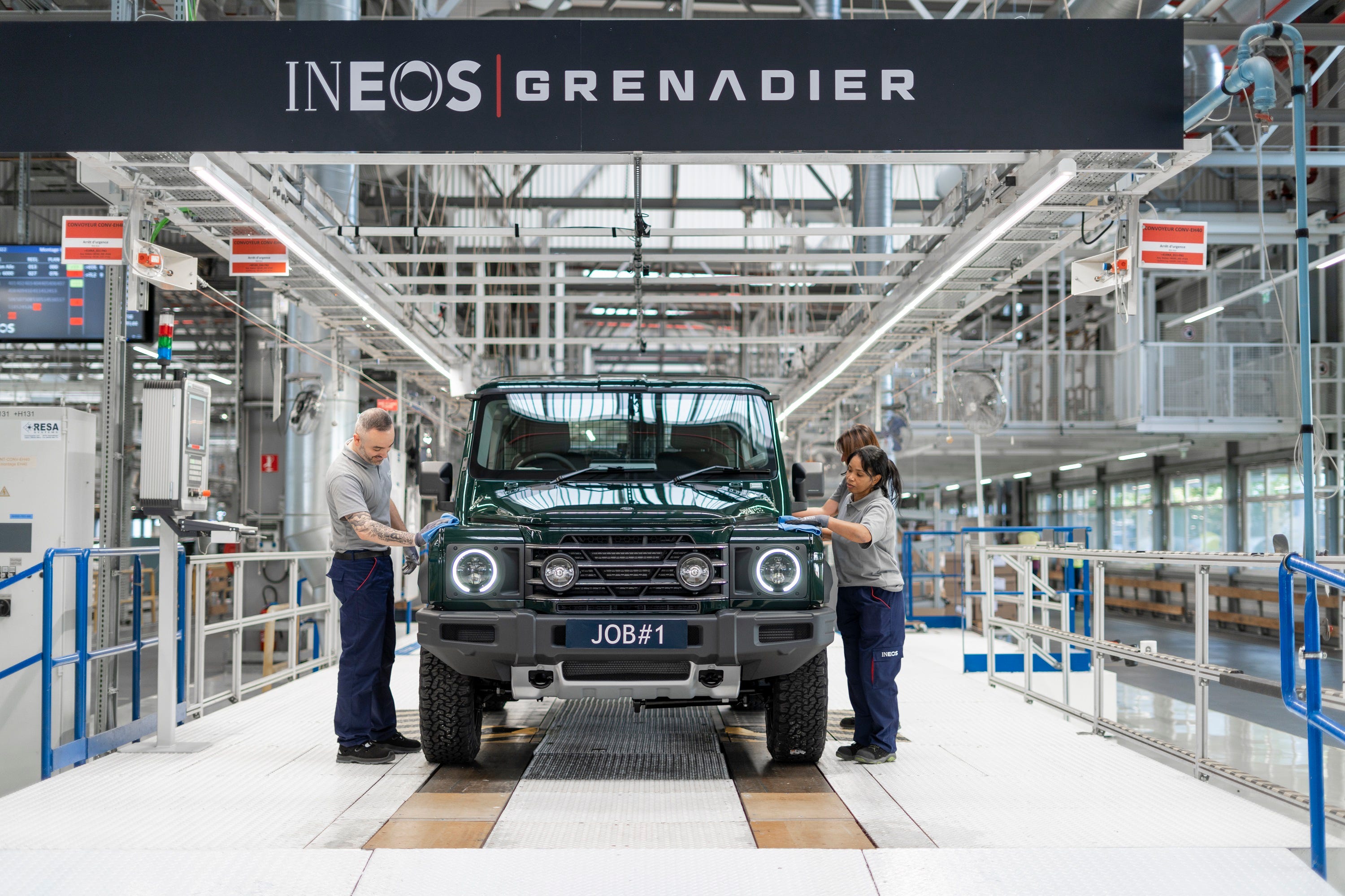 Ineos Grenadier SUV Production Kicks Off with BMW Power