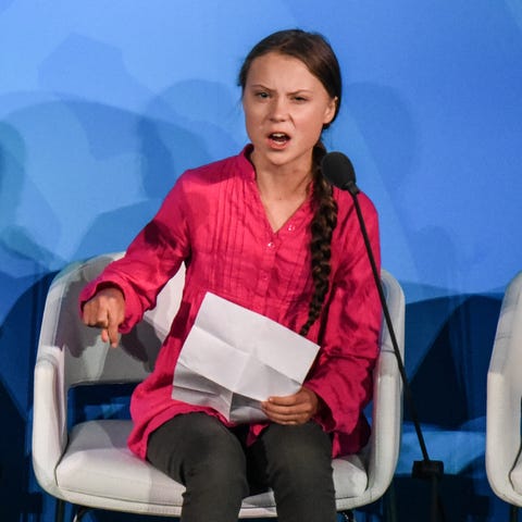 Greta Thunberg speech tijdens VN klimaattop