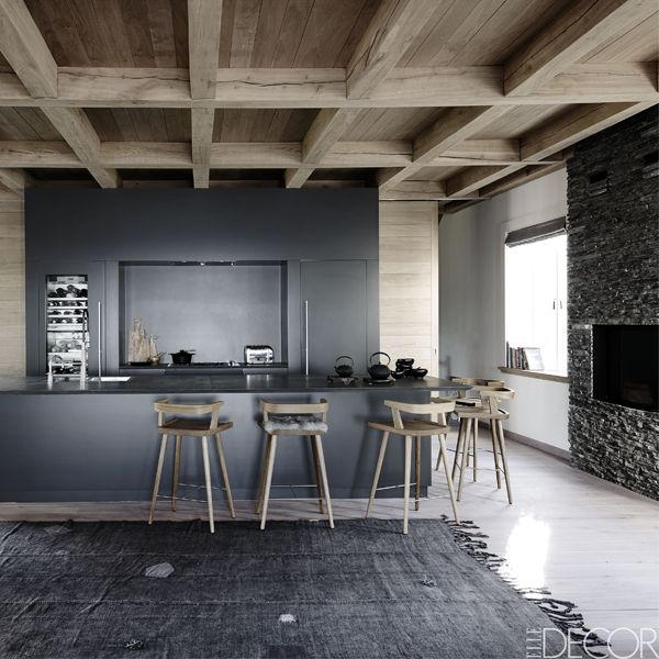 grey kitchen ceiling