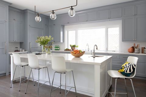 33 Sophisticated Gray Kitchen Ideas, Light Gray Cabinets Kitchen Ideas