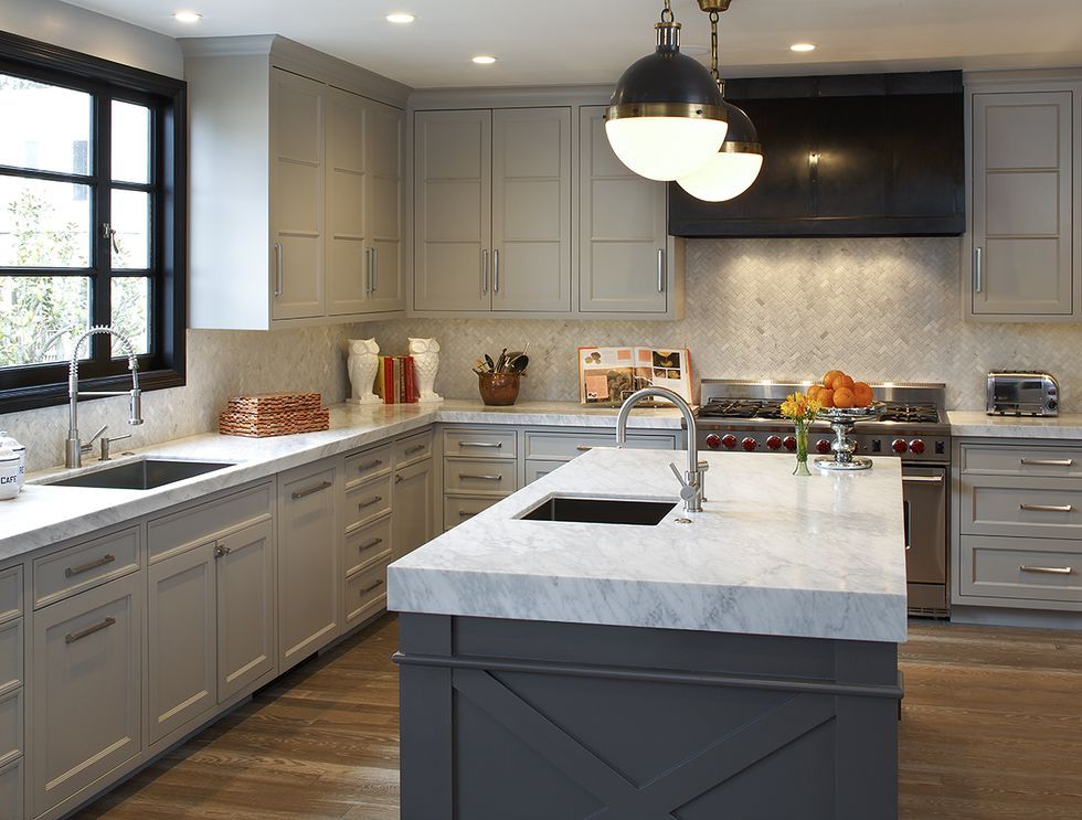 Kitchen Design With Light Grey Cabinets