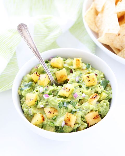 grilled pineapple guacamole