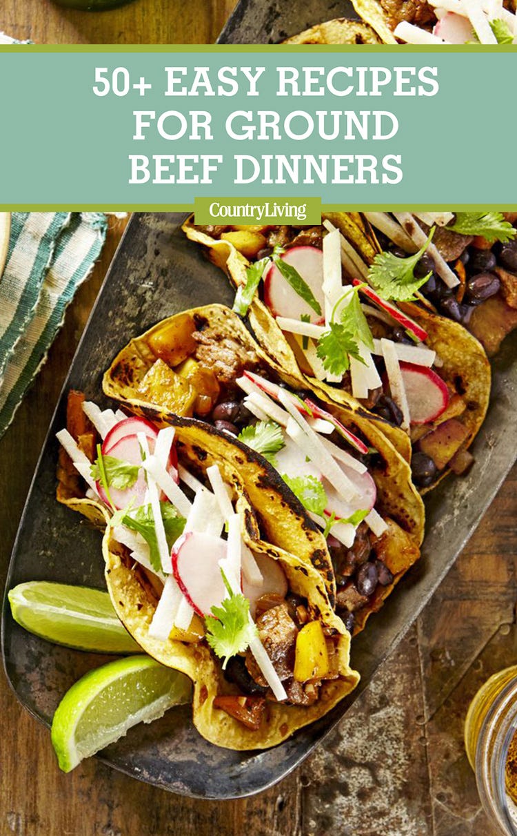 44 Best Ground Beef Recipes - Dinner Ideas With Ground Beef