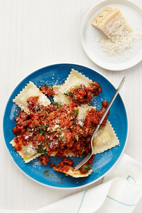 ground pork recipes pork pasta ragu 