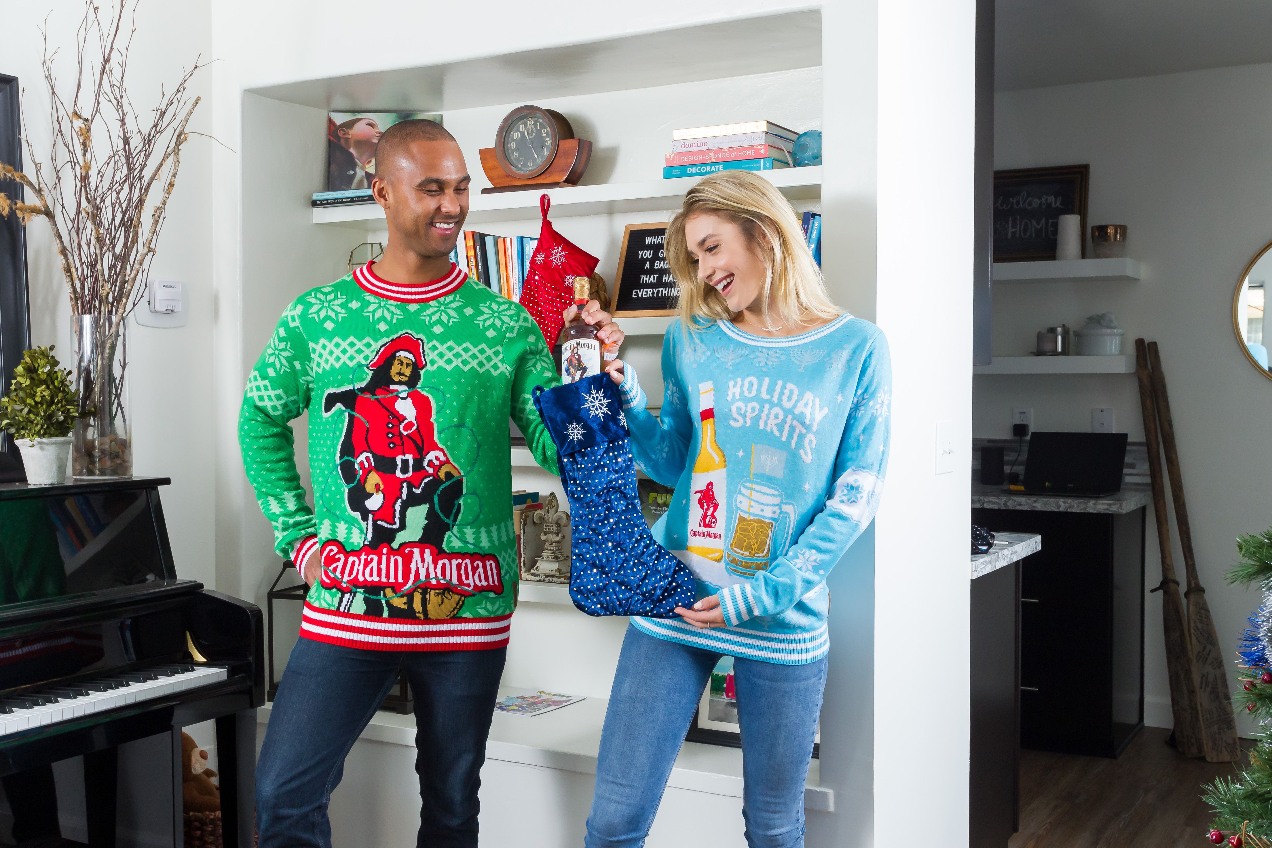 captain morgan ugly sweater