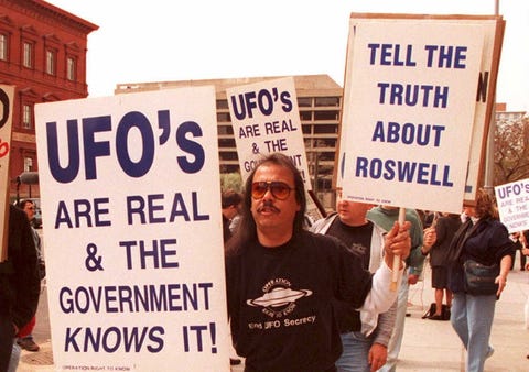 Risultato immagini per USA pro UFO demonstrations