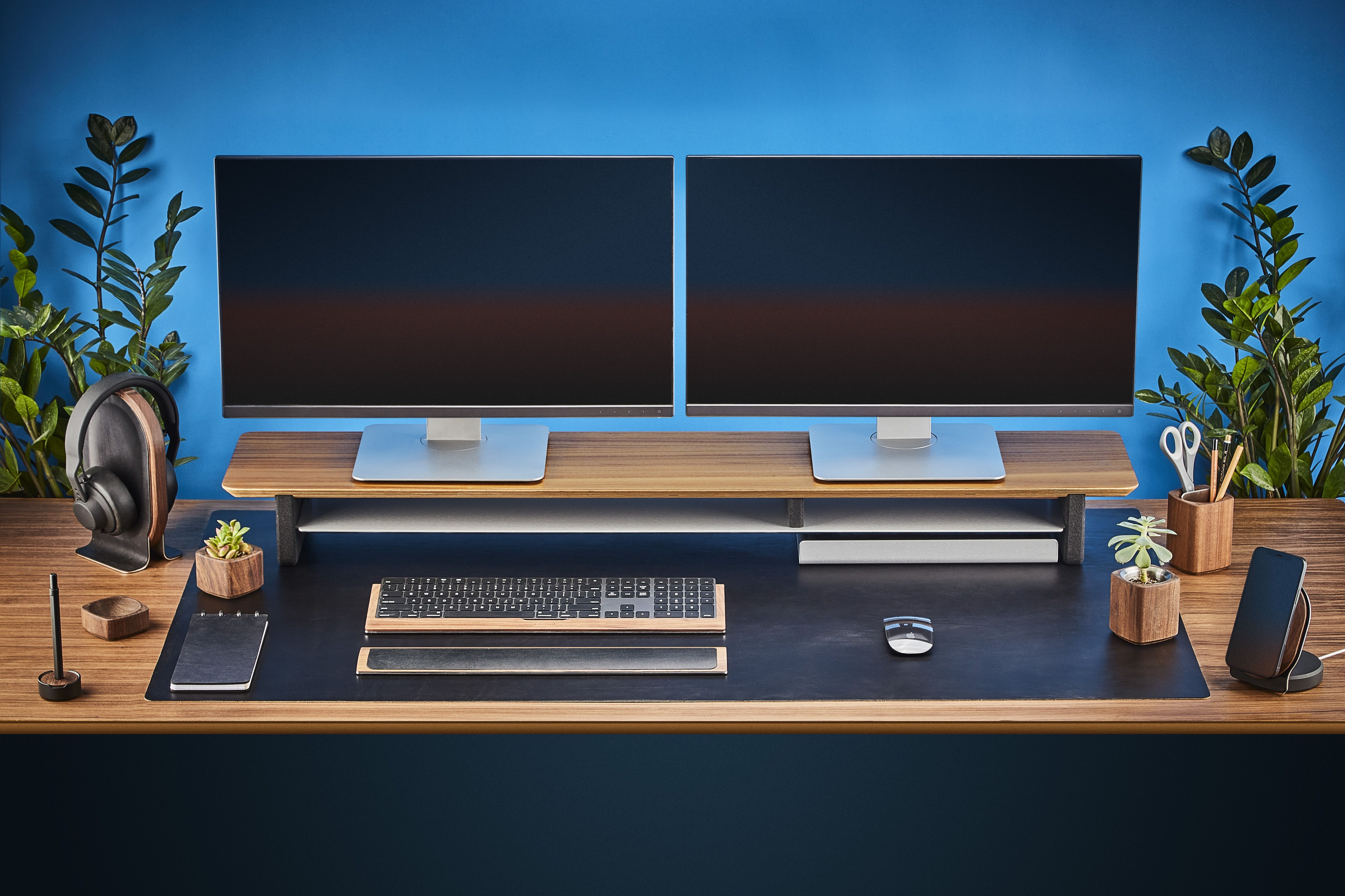 Grovemade L Desk Shelf + Desk Tray - テーブル