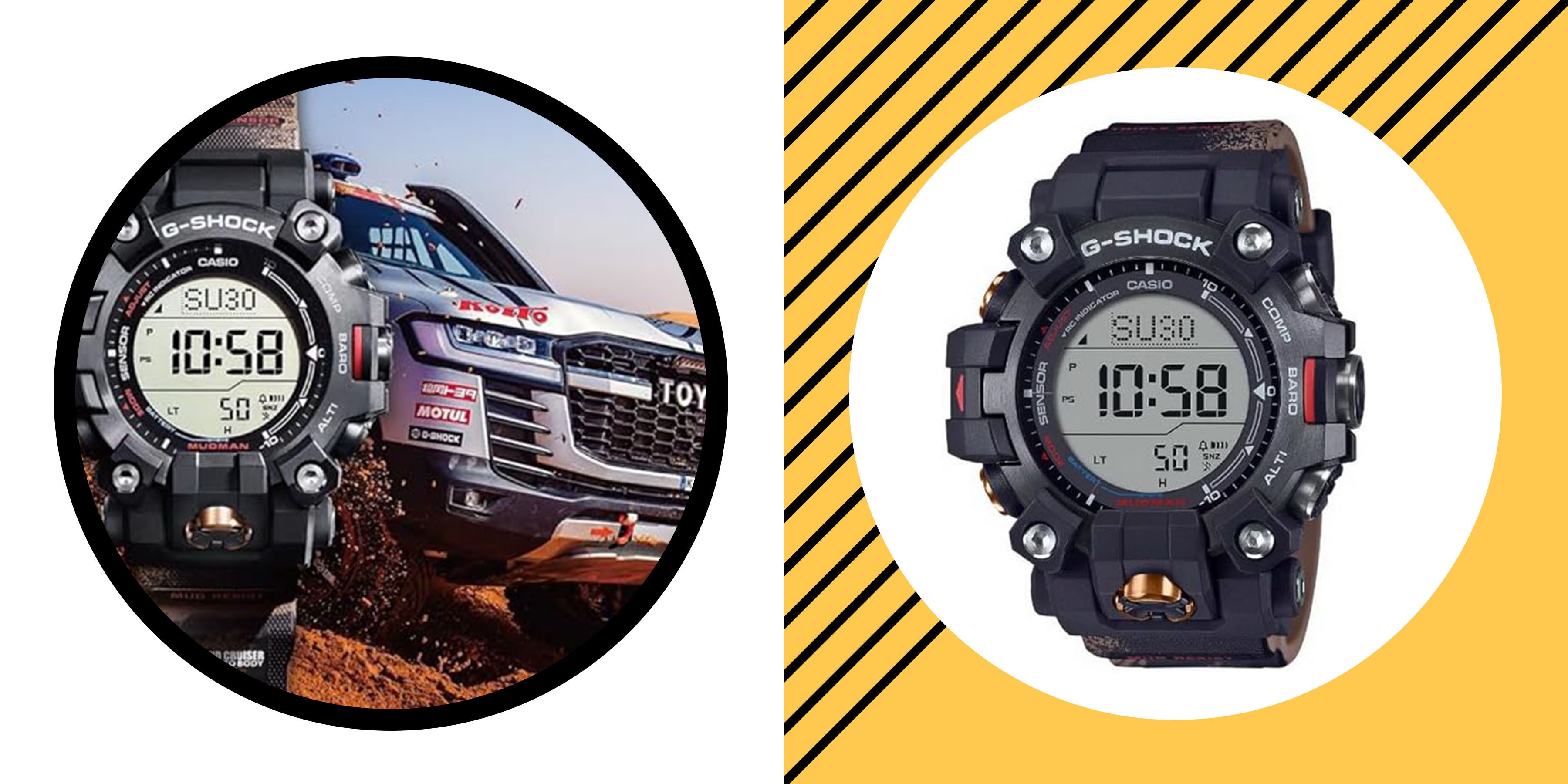 Toyota Land Cruiser Diehards Need This Special-Edition G-Shock Watch
