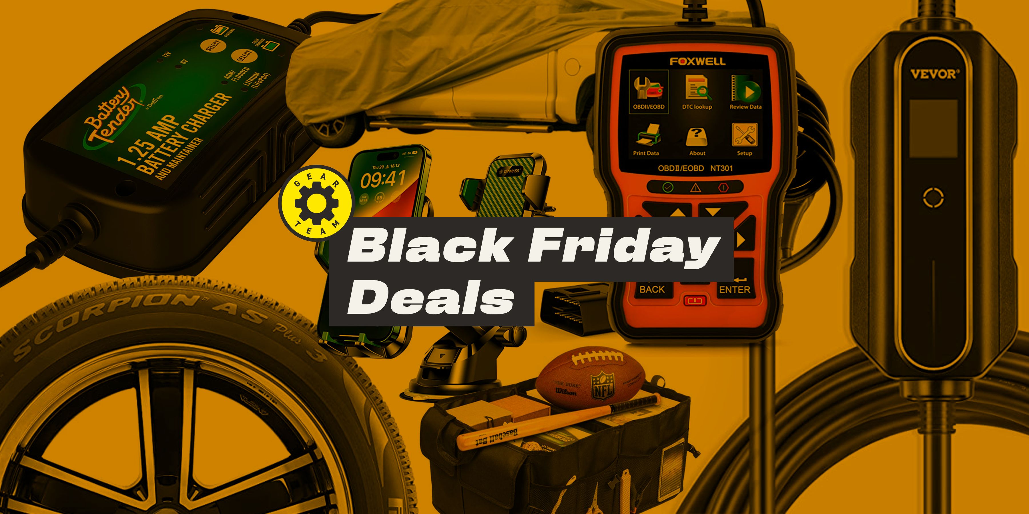 Black Friday Deals Are Here — 1000s of Auto Parts, Tools, Tech, and Accessories On Sale