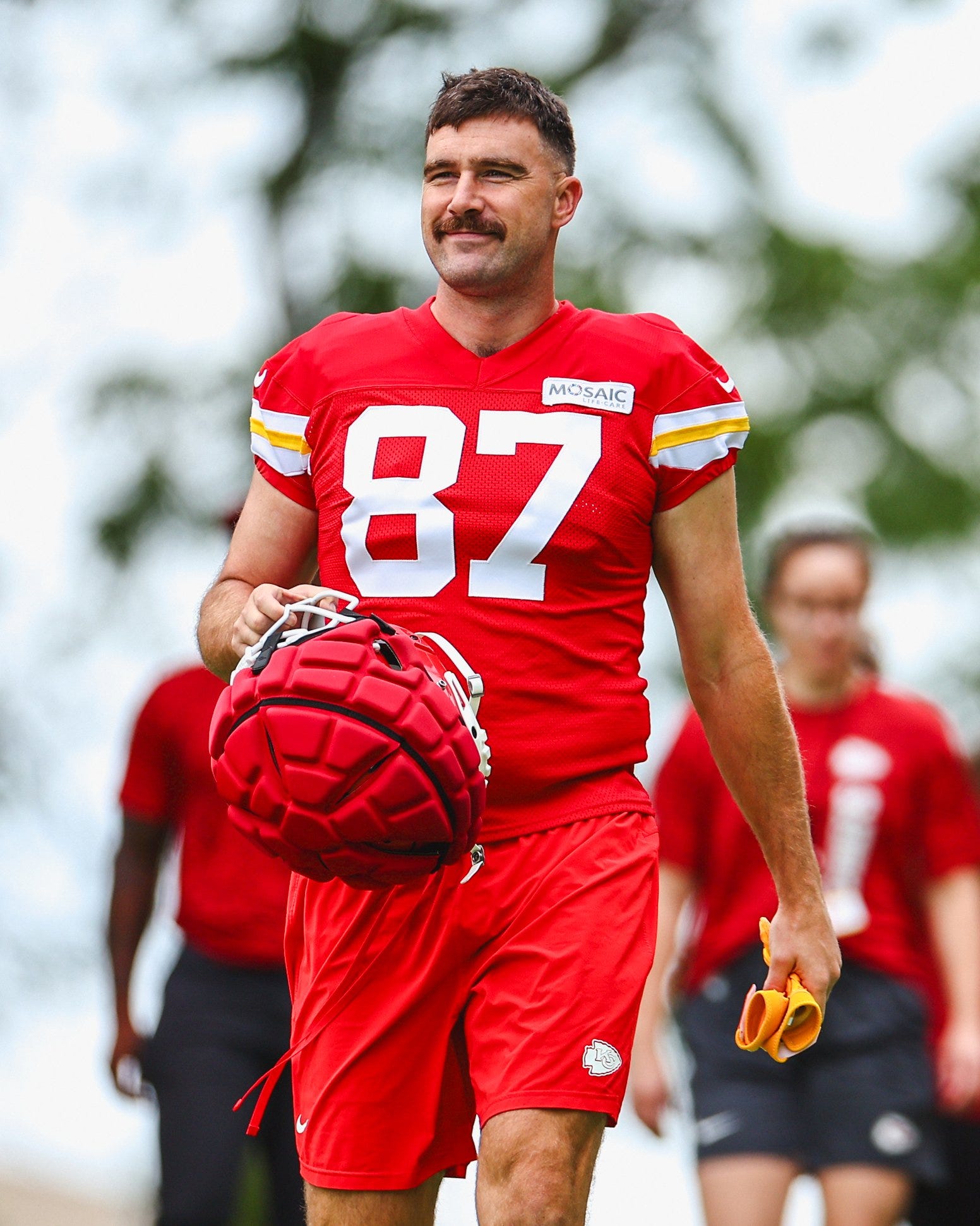 Travis Kelce Is Officially at Training Camp—Here's When Taylor Swift Is Heading to Kansas City to Join Him