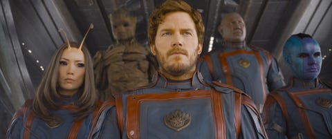 chris pratt, guardians of the galaxy vol 3