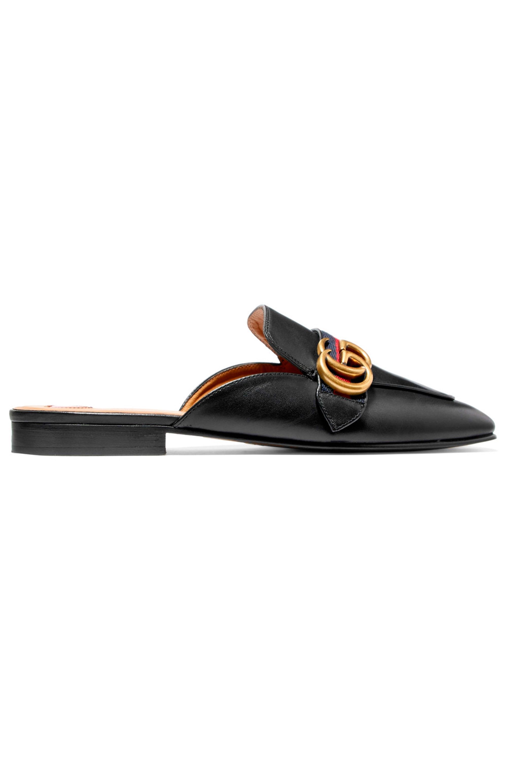 gucci loafers open back