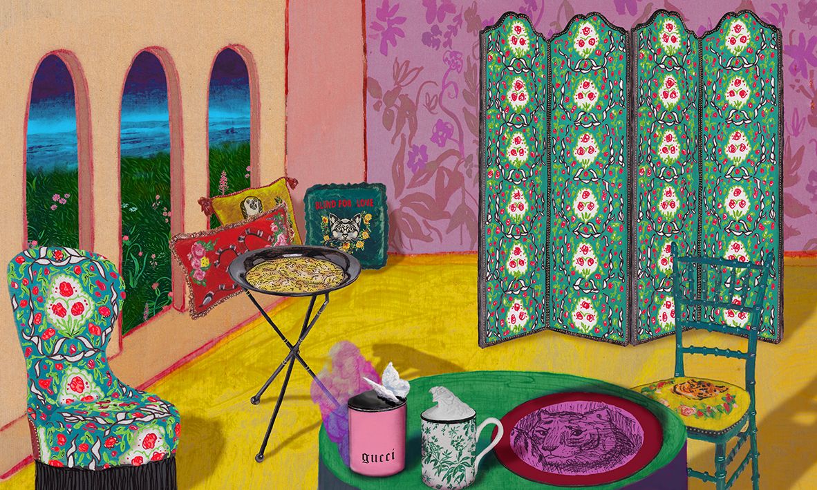 Gucci Is Launching Their First Home Collection - Gucci Decor