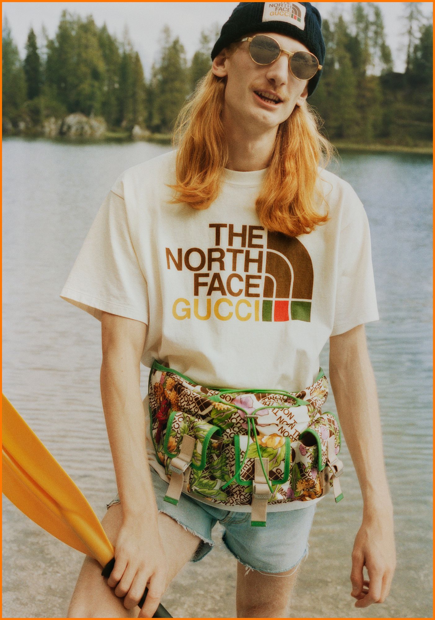 maglia the north face gucci