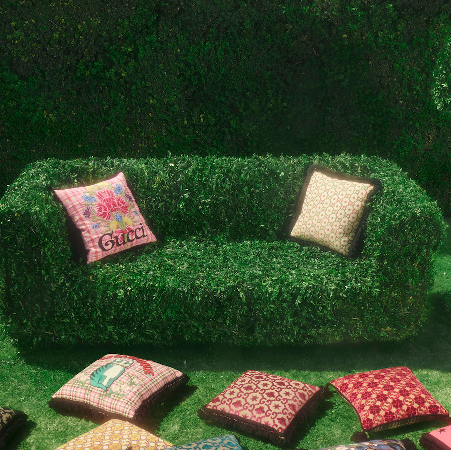 Gucci Unveils a New Line of Joyful Furniture and Homewares