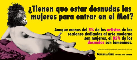 Guerrilla Girls, ¿podría estar Banksy detrás de una máscara de gorila?