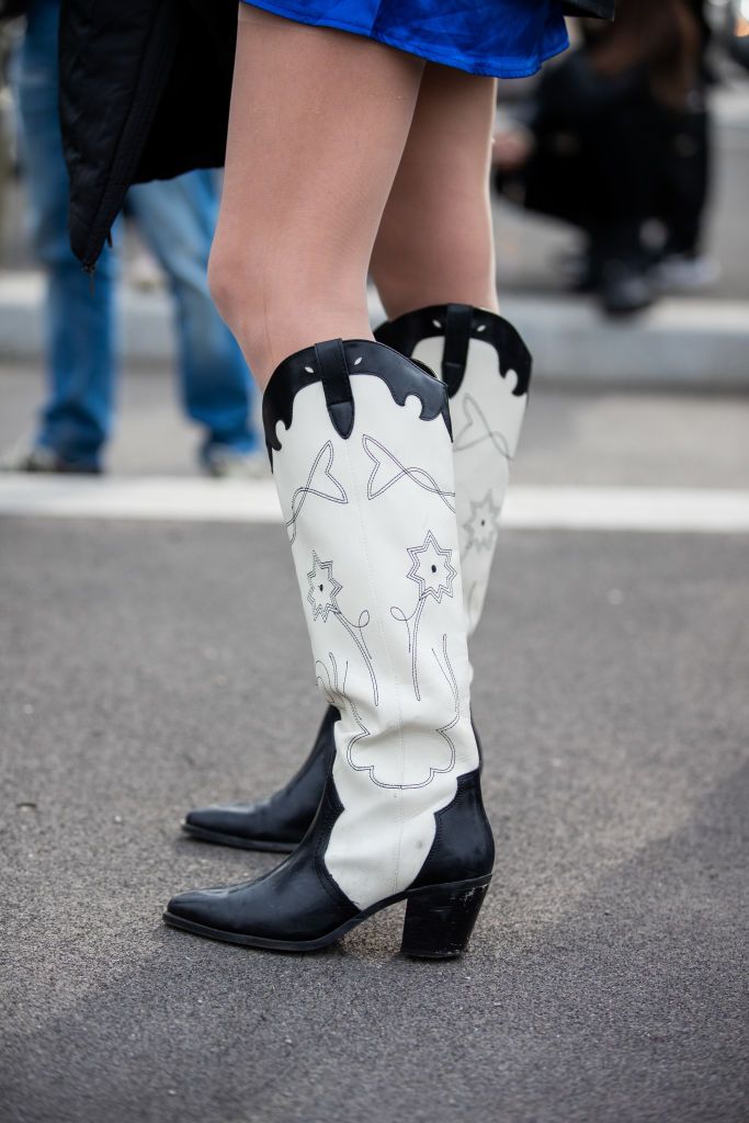 Kayla Western Laarzen zwart elegant Schoenen Hoge laarzen Western Laarzen 