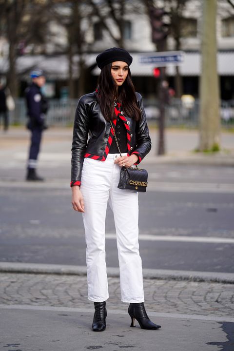 Pantalones blancos: de estilo para llevarlos en invierno