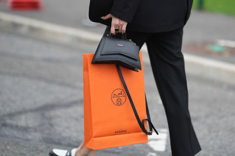 Hermès orange bag