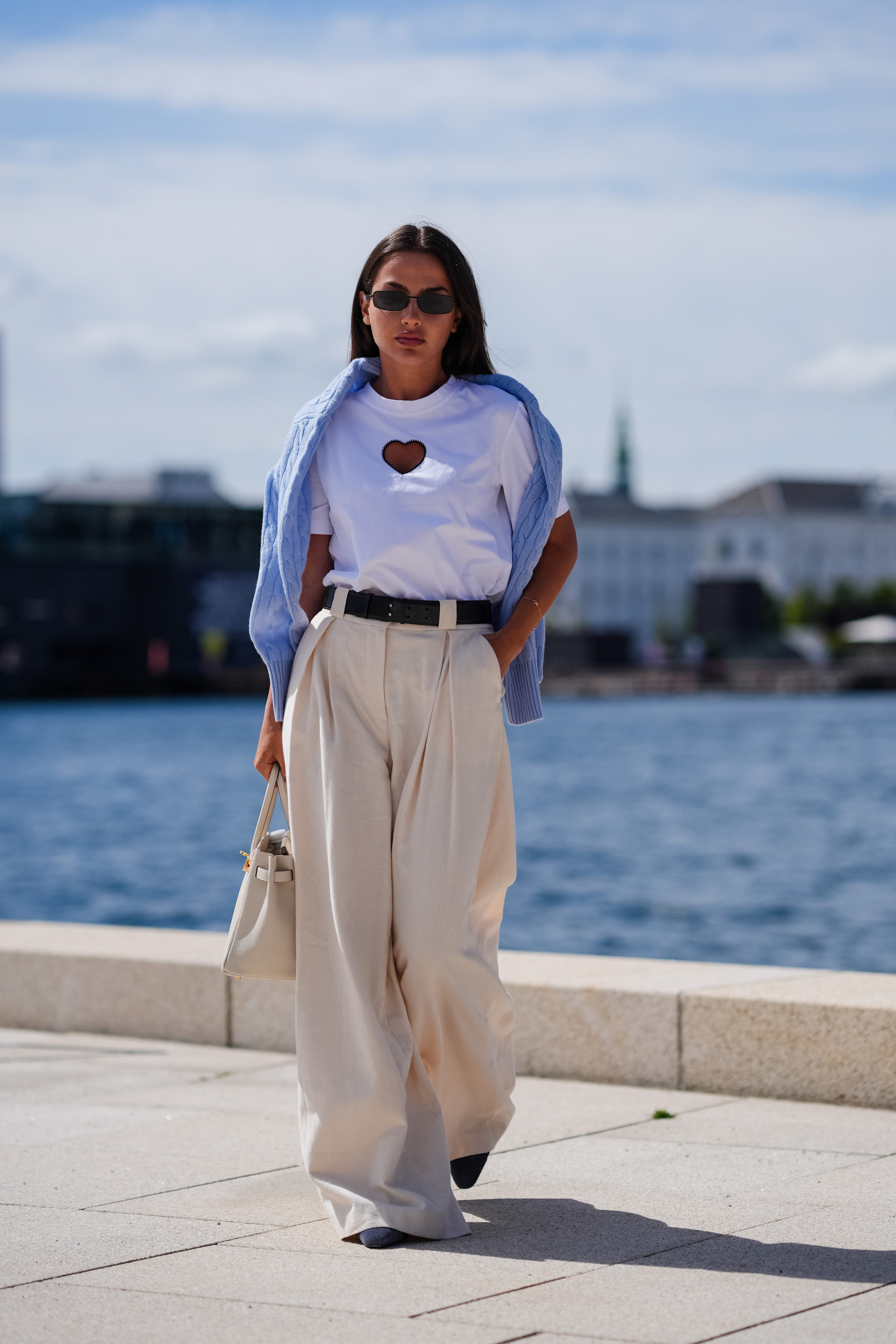 Oh Nothing, Just Some Cute Ways to Cut an Old T-Shirt and Look Chic as Hell