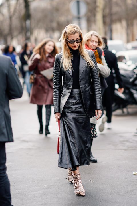 Street Style - Paris Fashion Week Womenswear Fall/Winter 2019/2020 : Day Nine