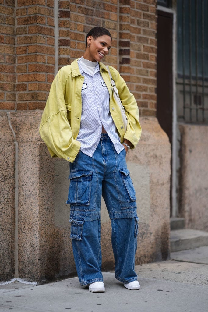 These Are the Chicest Ways to Wear Jean Jackets With Jeans—I Said It!