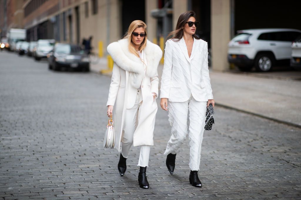 all white night outfit