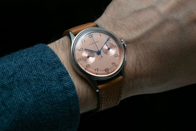 a man wearing a watch