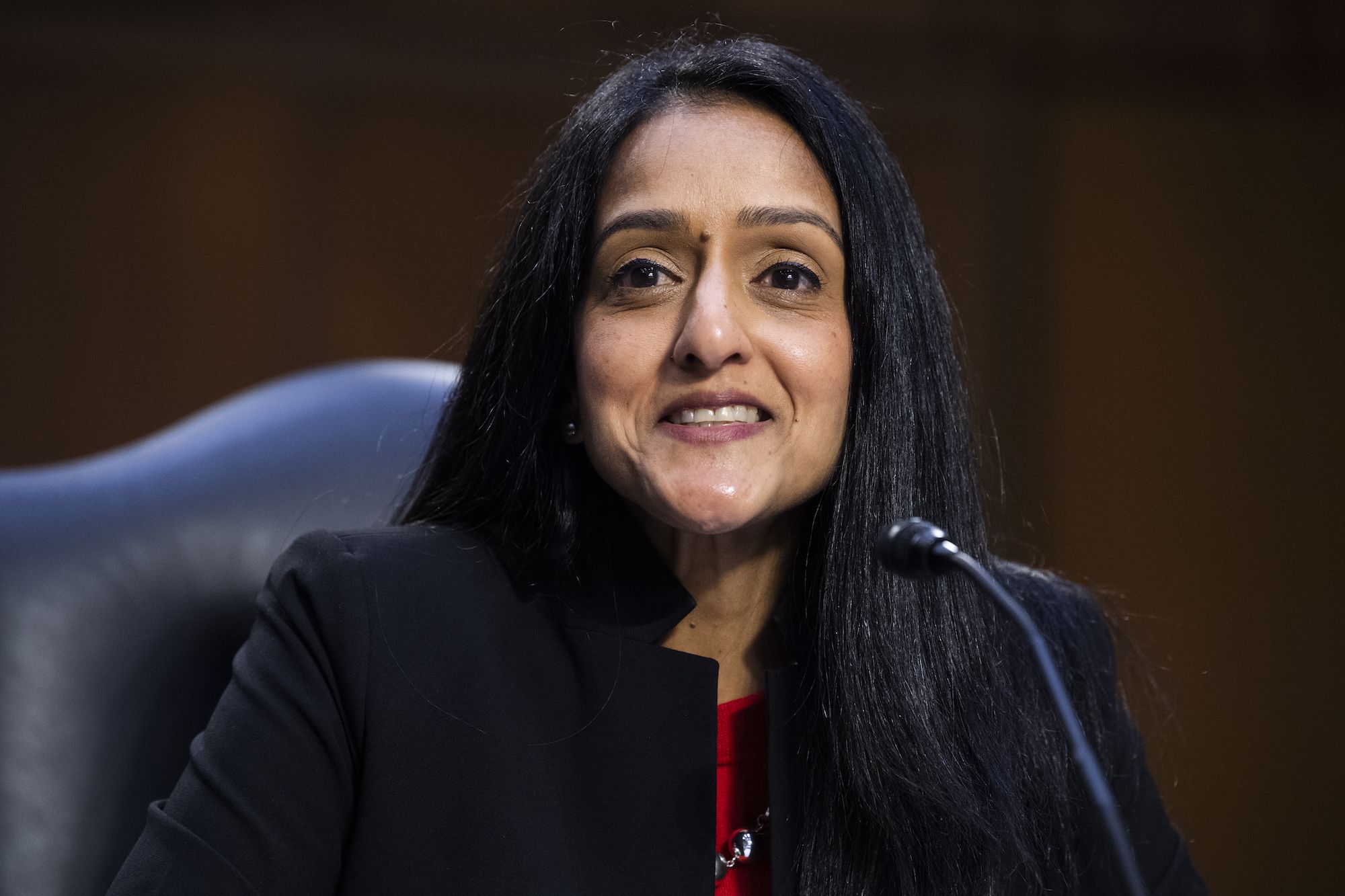 Vanita Gupta Confirmed As Associate Attorney General Merrick Garland   Gupta 1619042374 